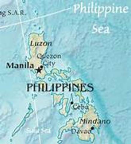 Philippines fall to Japanese