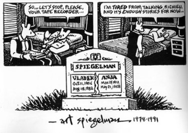 Vladek Spielgman dies of heart attack