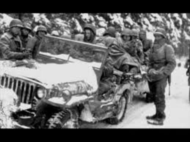 Battle of Bulge - last offensive German Forces