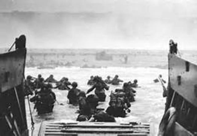 D-Day invasion of France at Normandy by Allies