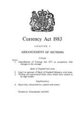 Currency Act