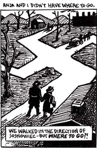 Vladek and Anja escape Srodula after hiding in a bunker