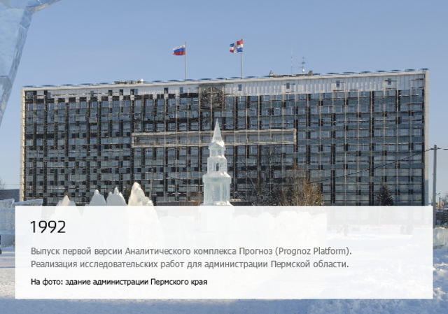 Выпуск первой версии Аналитического комплекса Прогноз