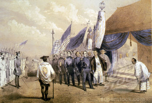 opening of japan