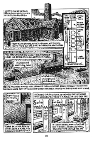 Vladek starts doing black work in the gas chambers