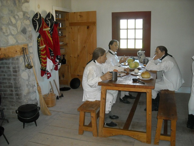 Forced To Provide Living Quaters For British Soldiers