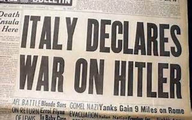 Sept 1st - Nazis invade Poland; Britain and France declare war on Germany