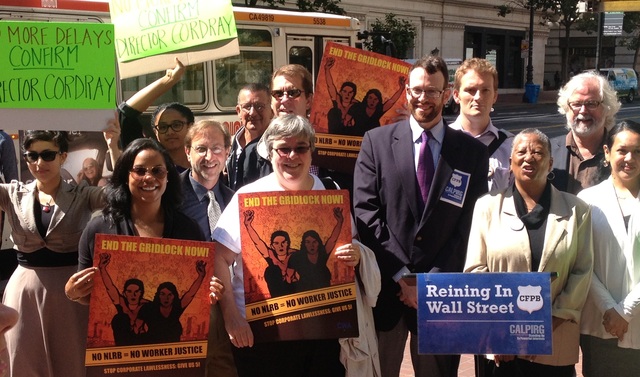 28,500 Californians urge Cordray's Confirmation