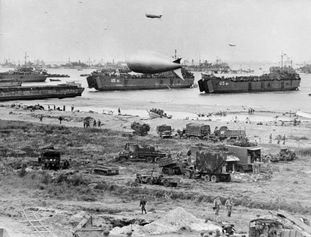 D-Day invasion of France at Normandy by Allies