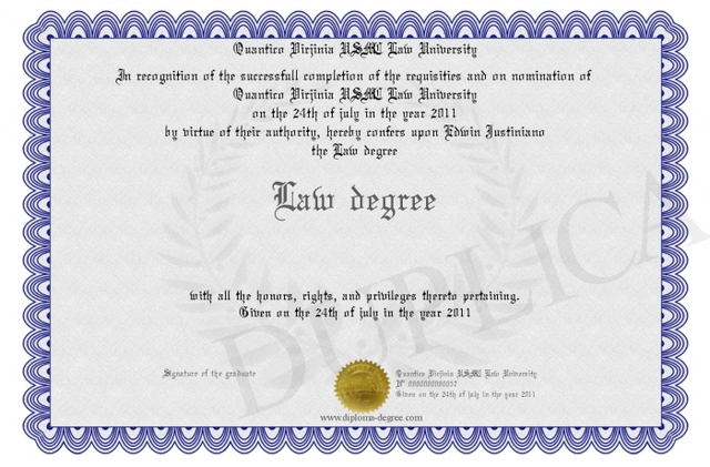 Earns Law Degree