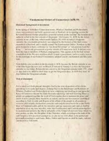 Fundamental Orders of Conn