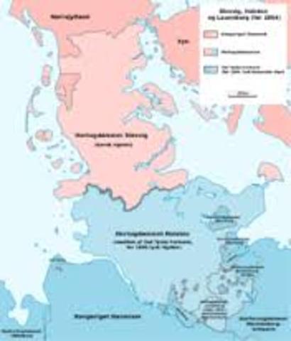 Bismarck declares war on Denmark