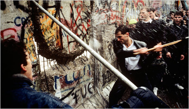 Berlin Wall Torn Down