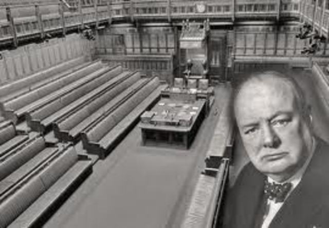 Churchill is elected to House of Commons