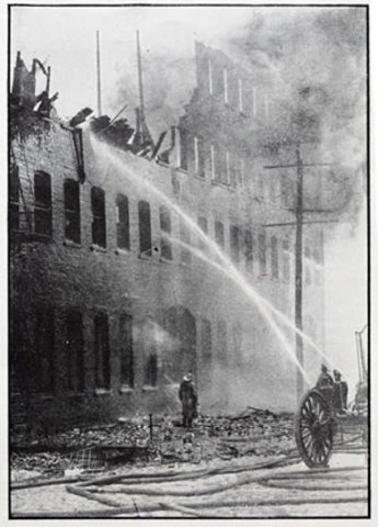 1910 Newark Factory Fire