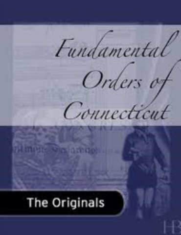 Fundamental Orders of Conneticut