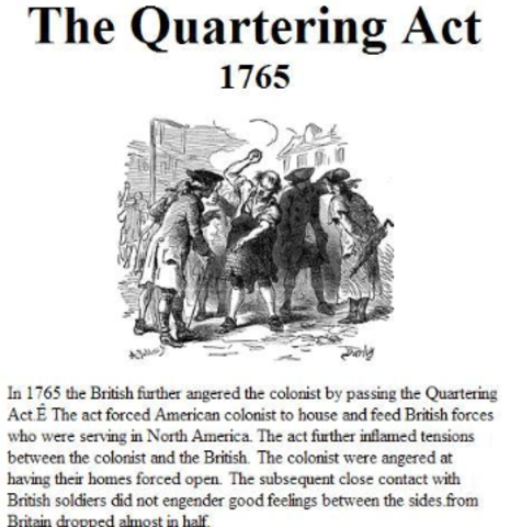 Quartering Act