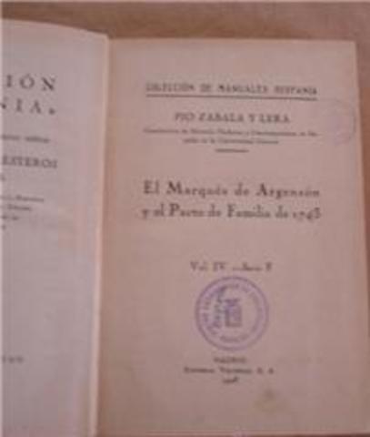 Segundo Pacto de Familia.