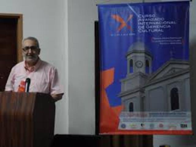 Clases en X Curso avanzado Internacional de Gerencia Cultural y en Diplomado de Gestión de la Cultura y el Patrimonio, Universidad de Oriente, Venezuela