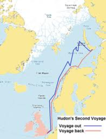 Hudson's second voyage