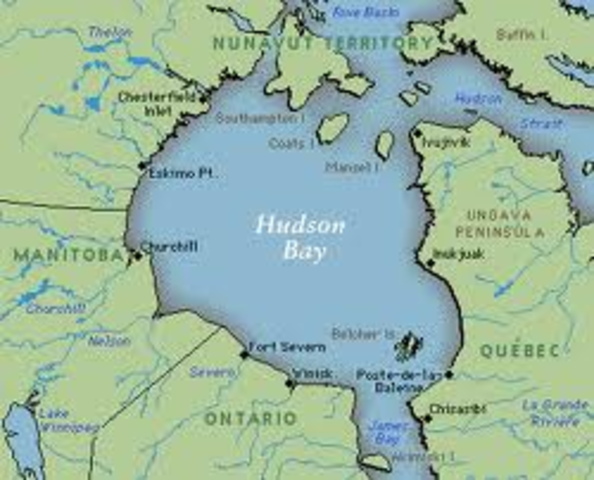 Discovered Hudson Bay