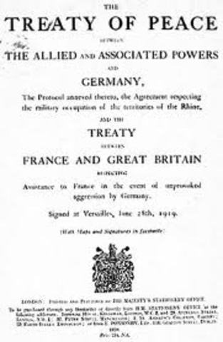 The Treaty of Versailles