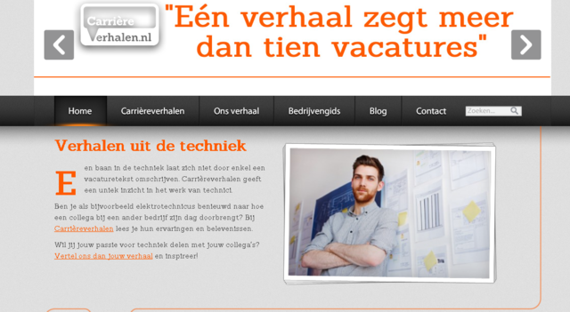 Carrièreverhalen.nl officieel live!