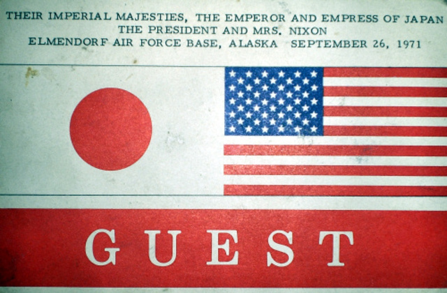 Richard Nixon meets Hirohito