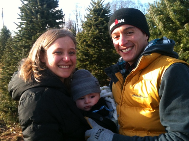 Getting our Christmas Tree