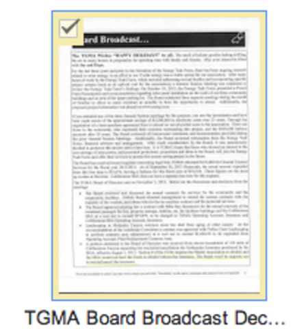 Board Broadcast December 2013