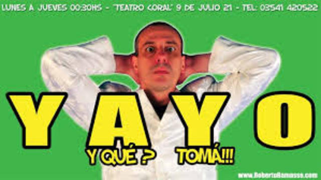 “Yayo y qué?”.