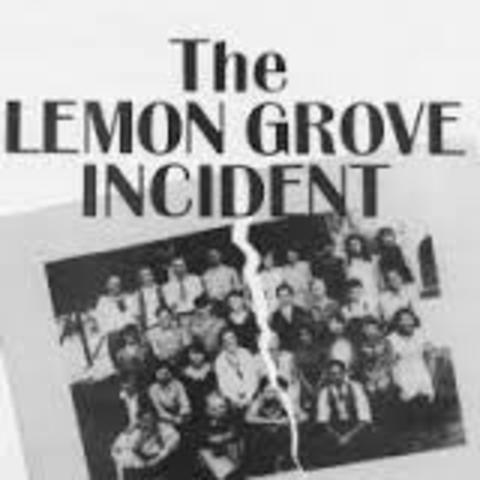 Entrance Denied, The Lemon Grove Incident