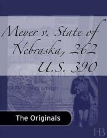 Meyer v. Nebraska, 262 U.S. 390