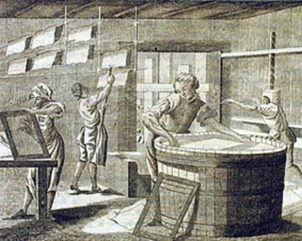 Возникновение бумаги. ( в китае)