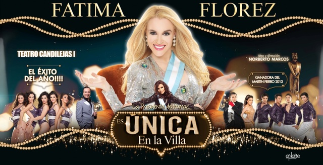 "Única, la presidente delHumor"