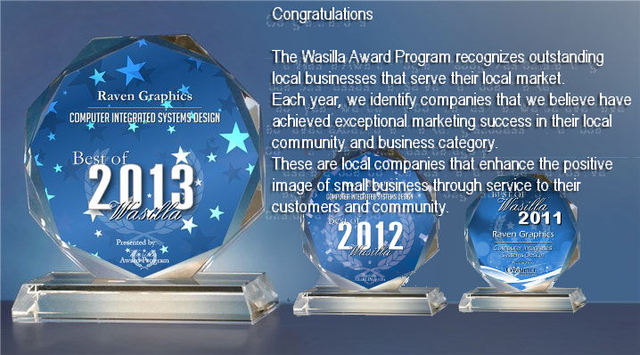 Raven Graphics Best of Wasilla 2013