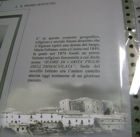 Madre Fabiano funda la Congregación