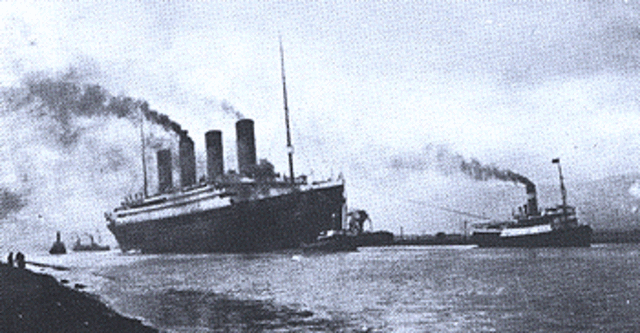 Titanic undergoes sea trials under its own power
