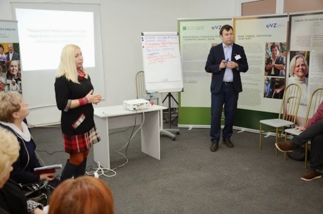 Удзел у кірмашы "50+"