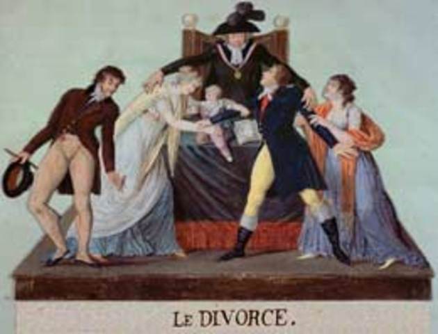 Mariage laïcisé et divorce autorisée