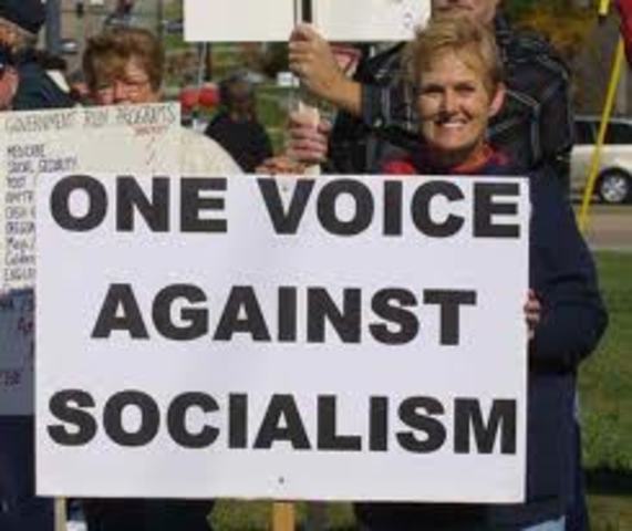 Campaign against the socialists
