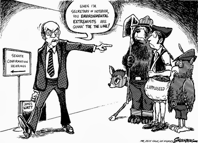 Watt Appointed Secretary of the Interior