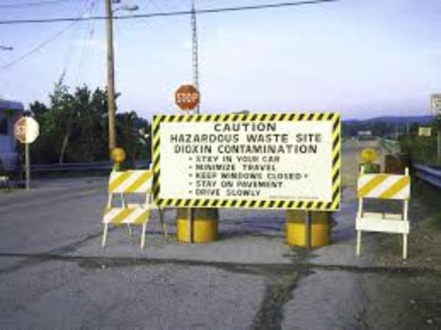 High Dioxin Levels in Times Beach