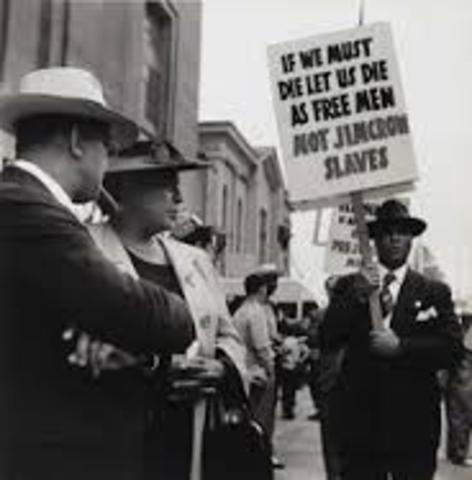 African American's March to Fight