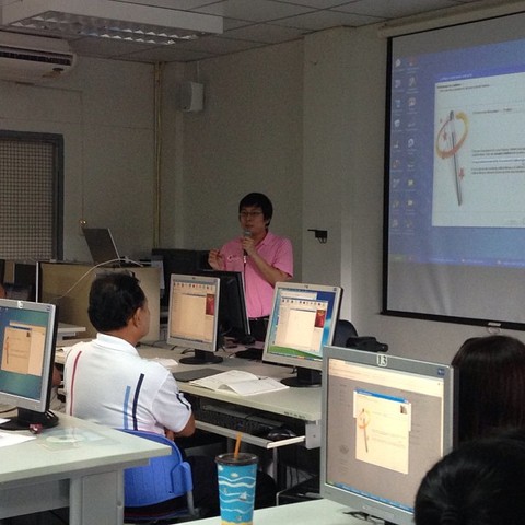 มาเป็นวิทยากรหลักสูตร e-Book