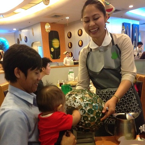 ฉลองวันเกิดกับครอบครัว