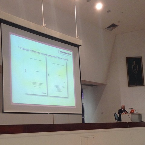 อบรม CU e-Thesis