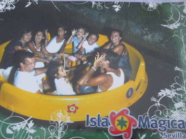 1ª Ida à Isla Mágica parque de diversões em Espanha