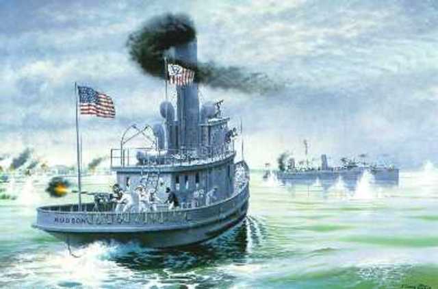 American Sink Spanish Fleet In Battle Of Santiago De Cuba
