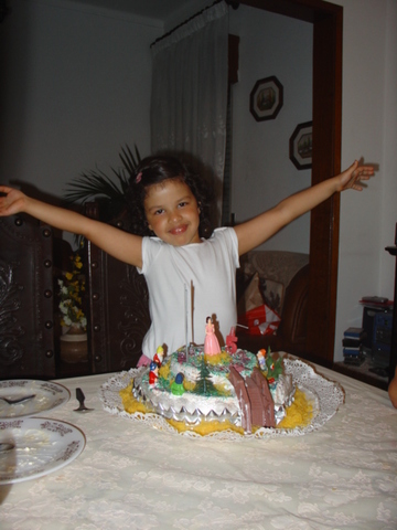 O meu aniversário de 5 anos